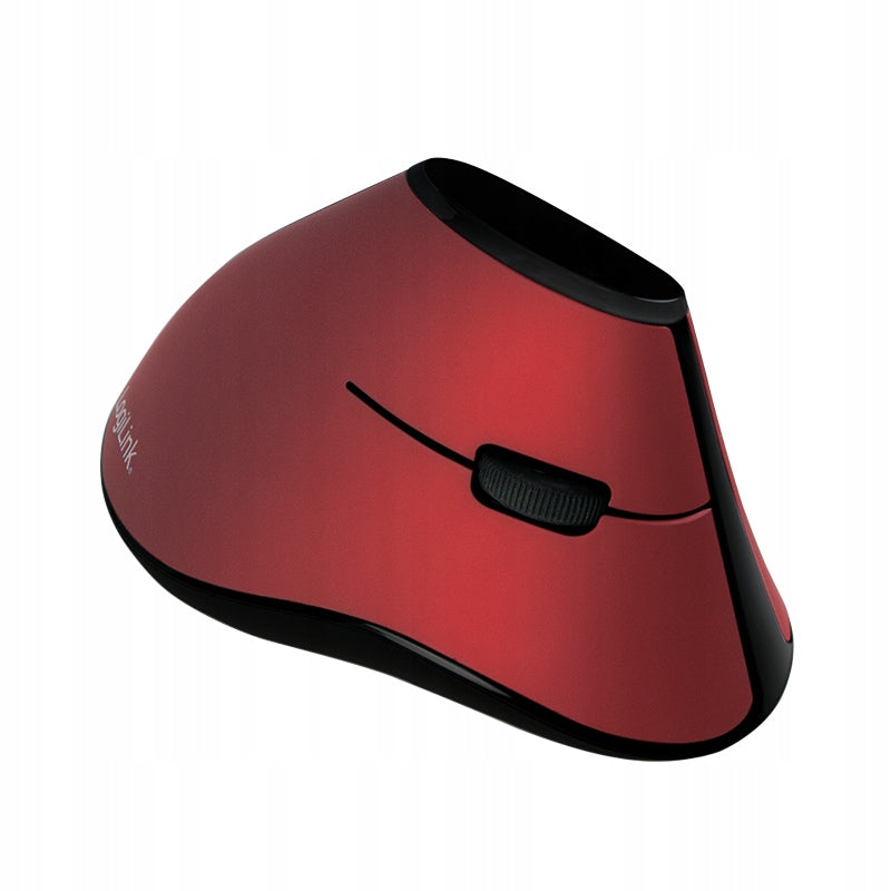 Wireless Vertical Optical Mouse Ergonomic 2,4GHz 1200 dpi red Packaging status original