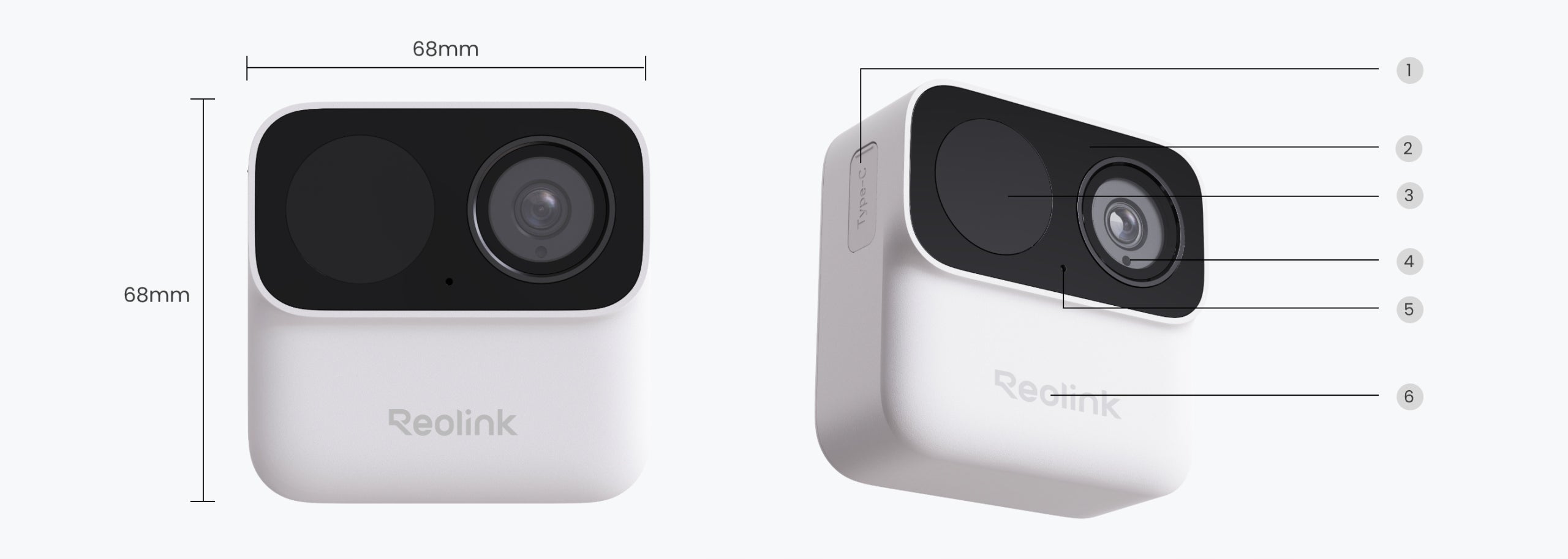 Wireless WIFI camera with external batteries Reolink Argus Magicam 2mpx Manufacturer code Magicam