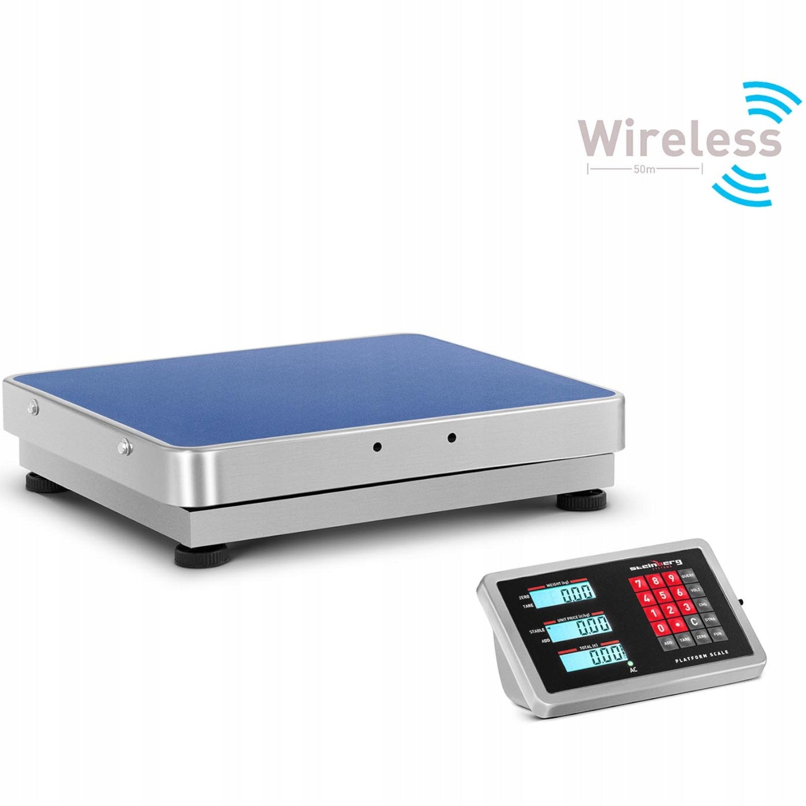 Wireless WiFi Platform Scale 300kg/0,05g Brand Steinberg Systems