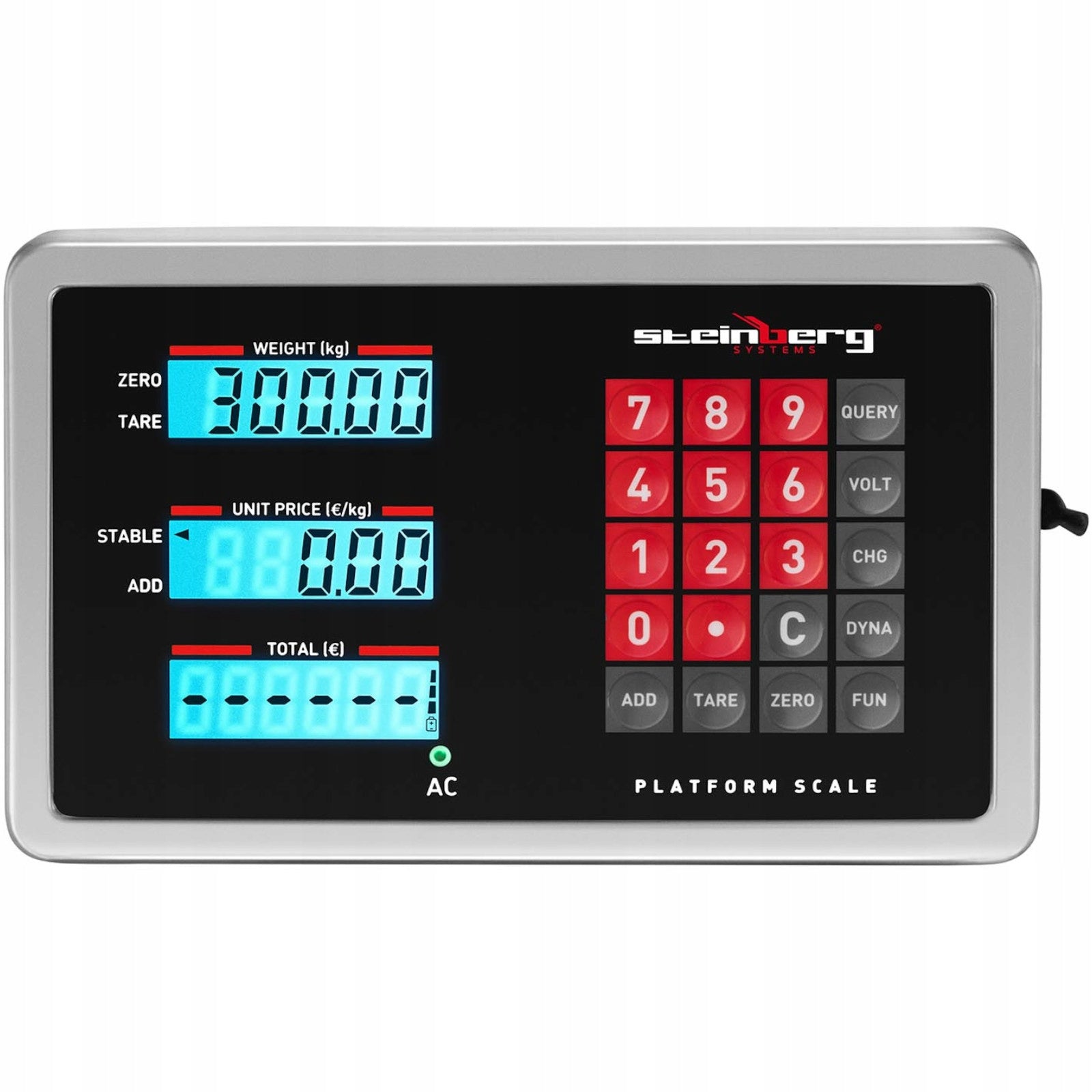 Wireless WiFi Platform Scale 300kg/0,05g Manufacturer code 4907236715318