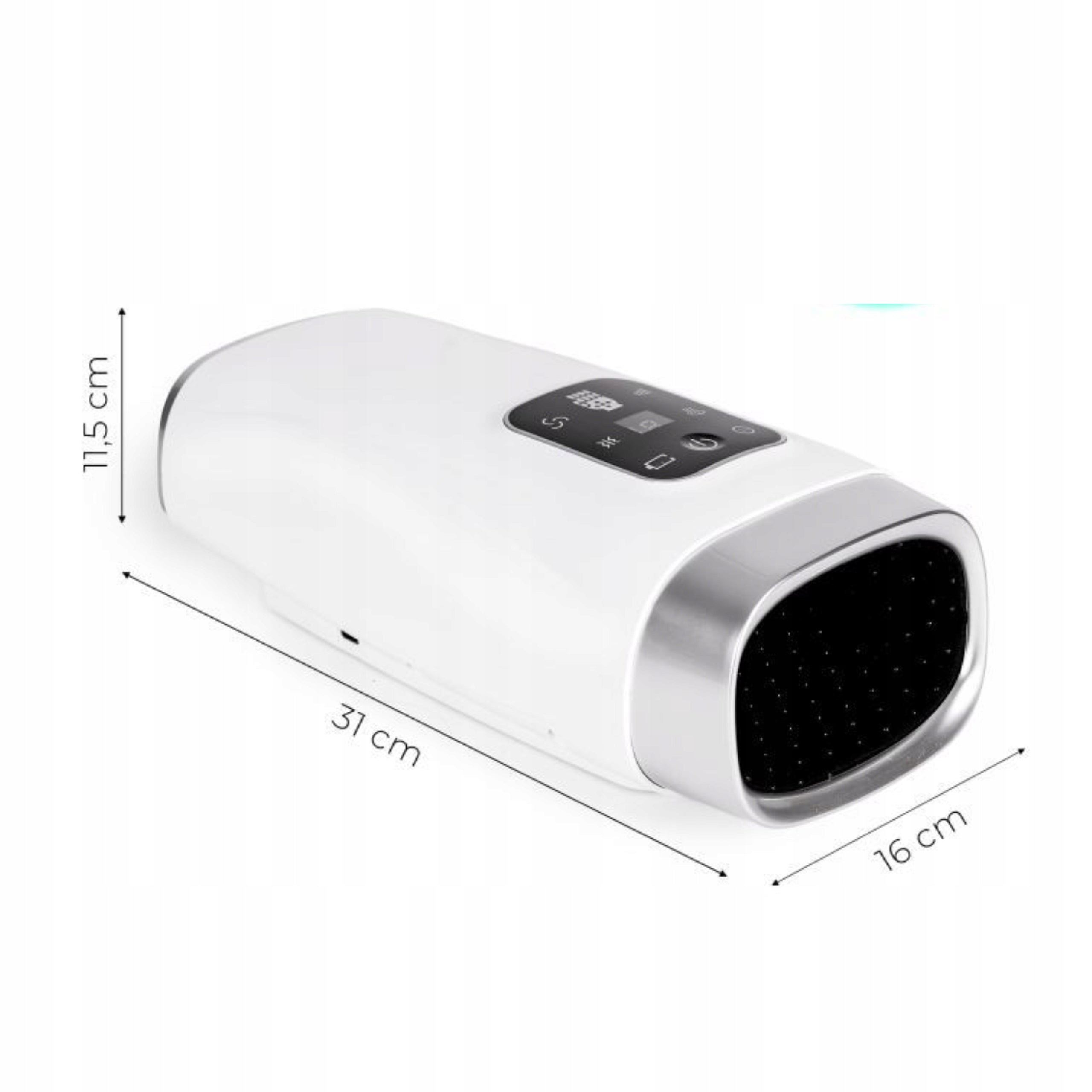 Wireless Wrist Hand Massager Compression Vibration Heating USB-C Manufacturer code Msażer dłoni