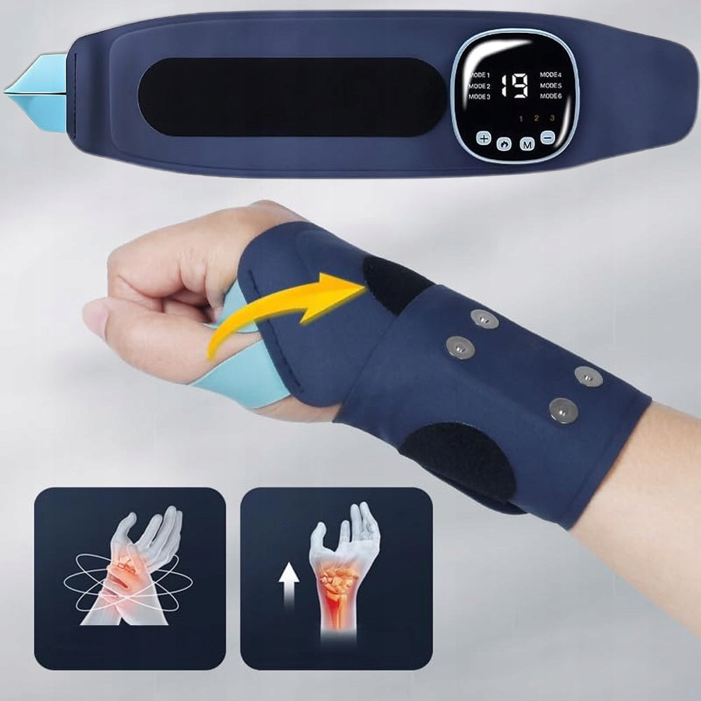 Wireless Wrist Massager EmS And Heating For Degeneration Packaging status original