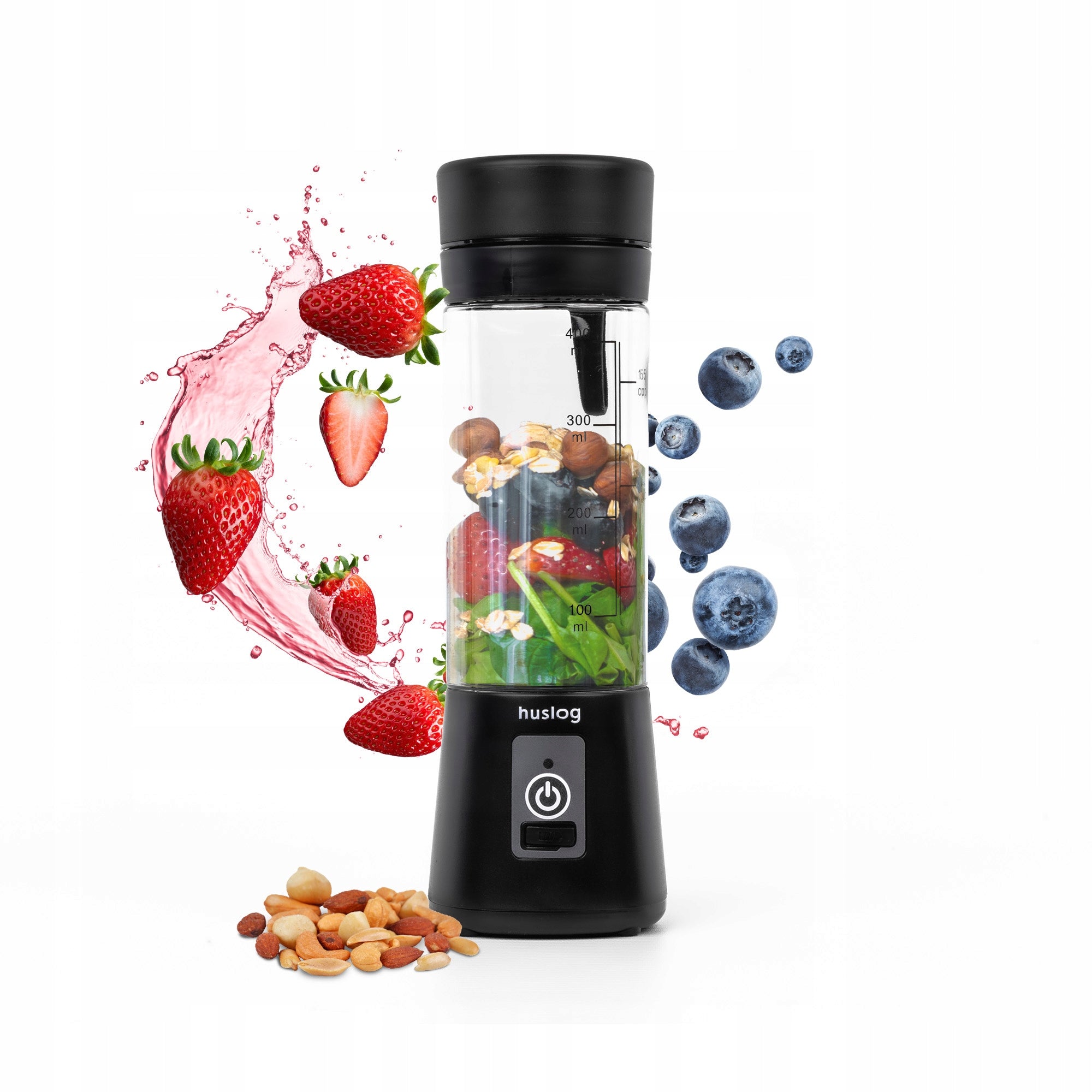 Wireless blender to go 180W, USB, tourist mobile HUSLOG
