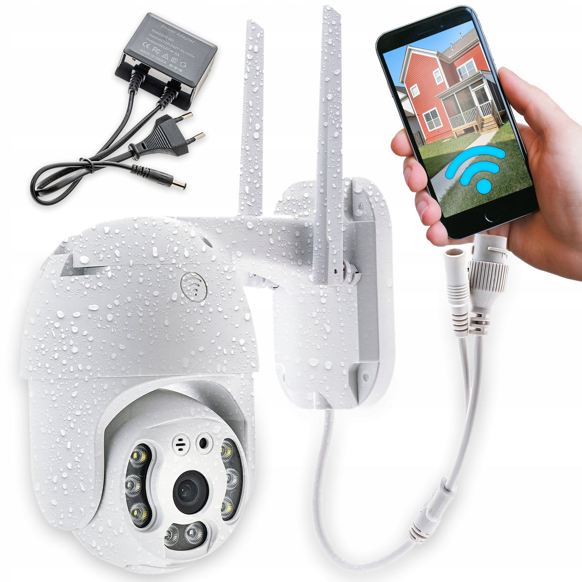 Wireless camera Smart WiFi 360st Manufacturer code C008
