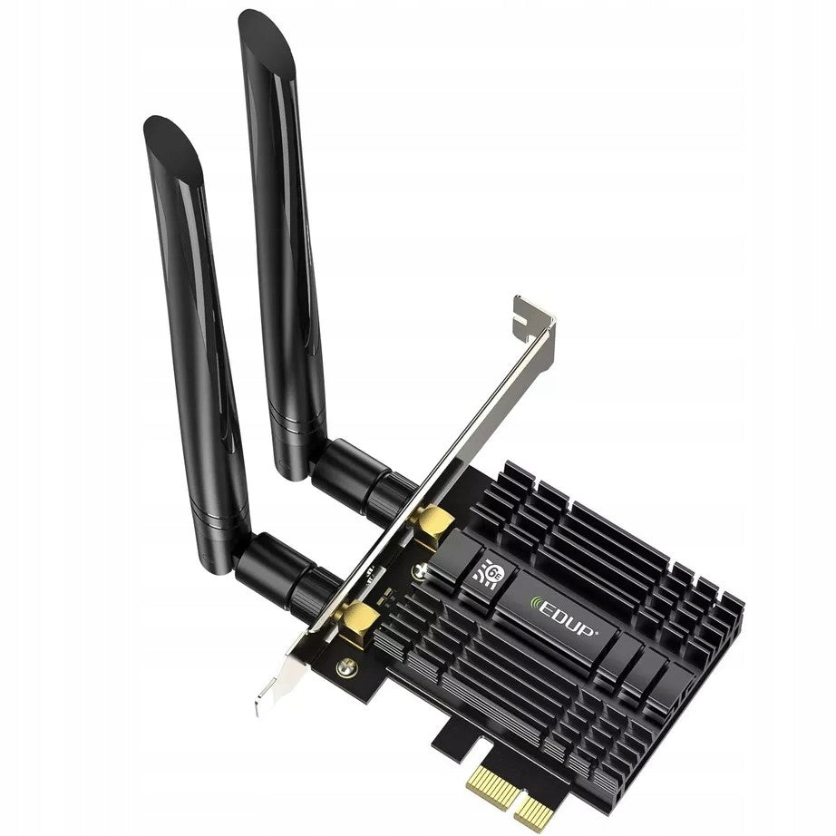 Wireless card for computer WiFi EDUP with AX210 Bluetooth 5.3 AX5400