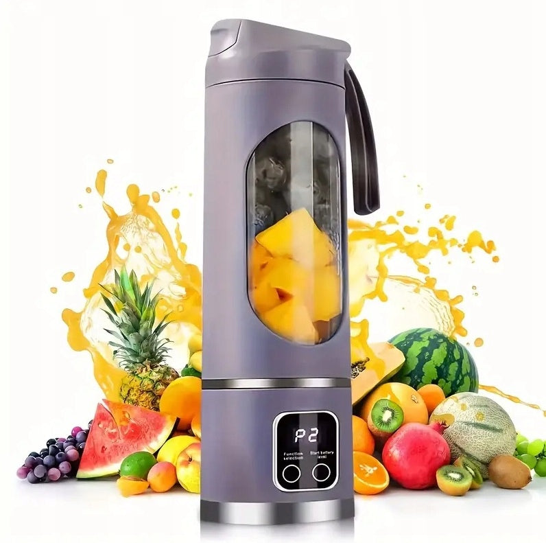 Wireless cup blender purple 450 ml USB-C