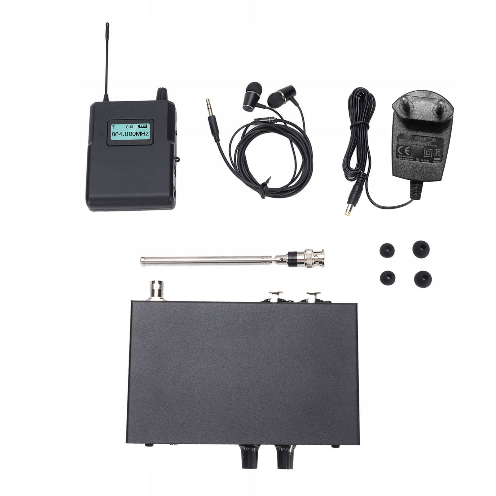 Wireless ear monitoring system, IEM 863 – 865 M wireless system Manufacturer code AG250904088845
