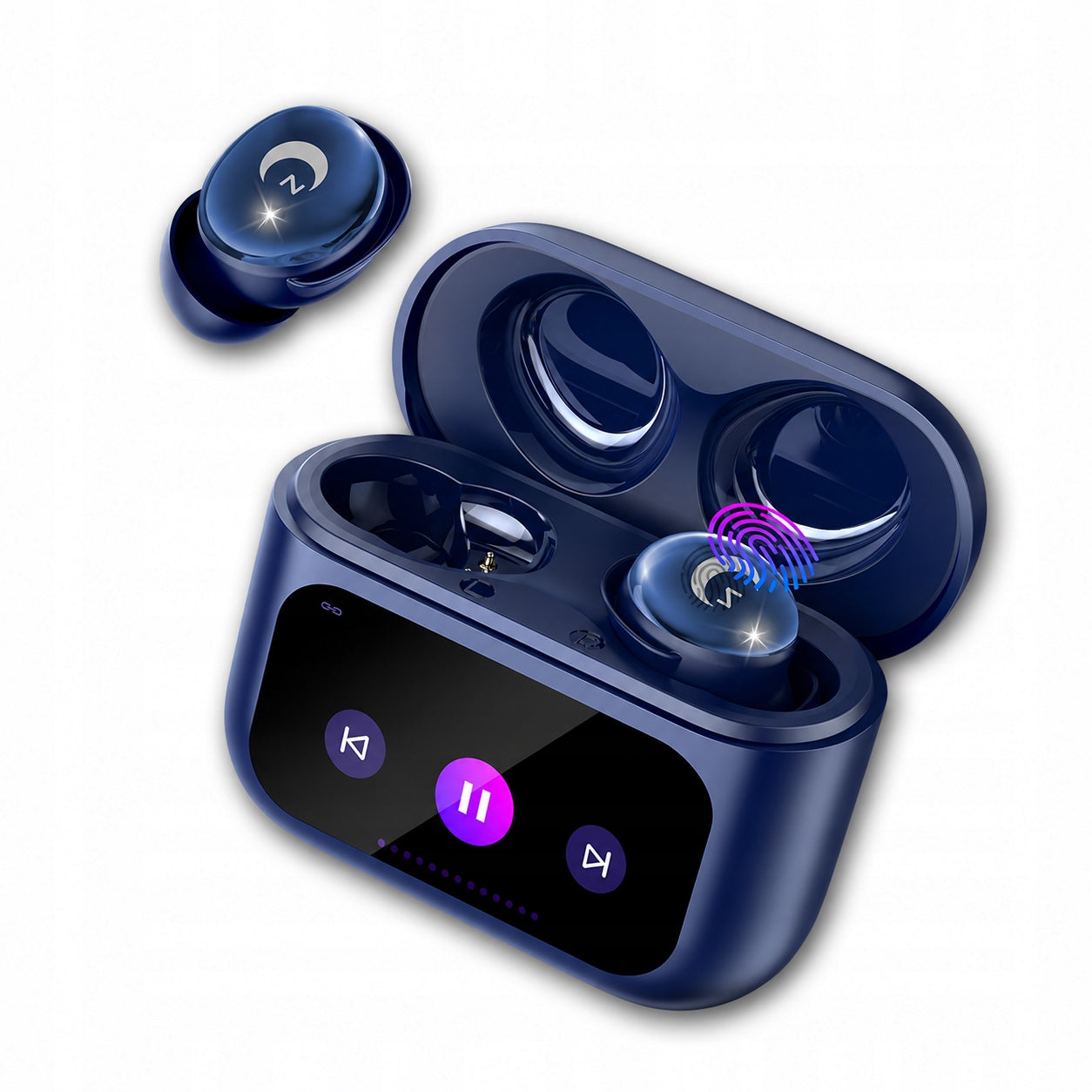 Wireless earbuds VEKJ L8 PRO blue