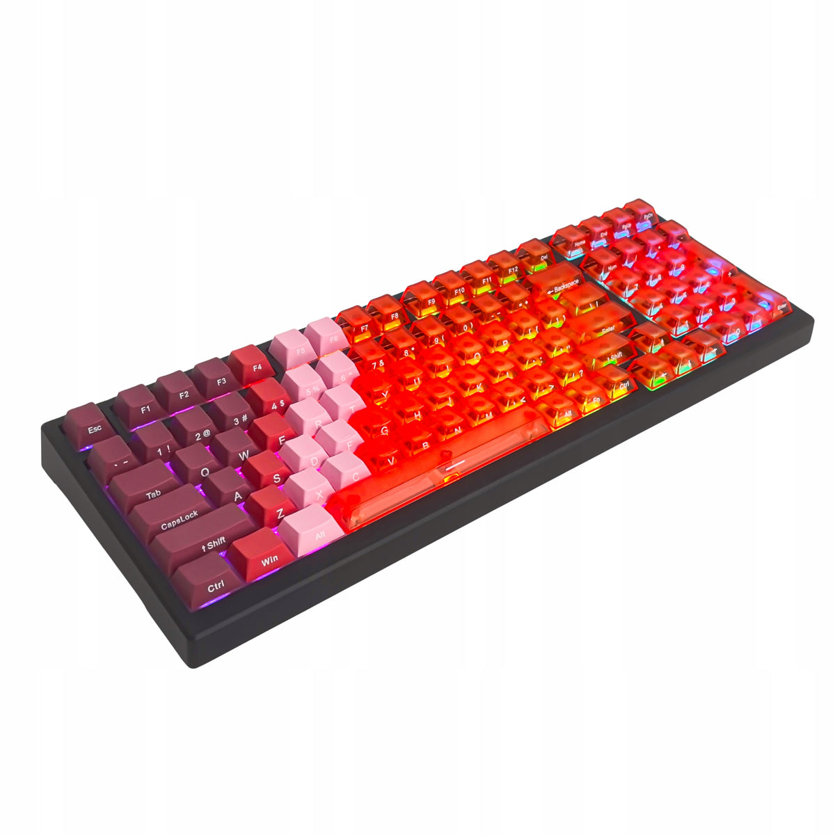 Wireless gaming mechanical keyboard XINMENG backlit RGB 65% Manufacturer code X98PROV2