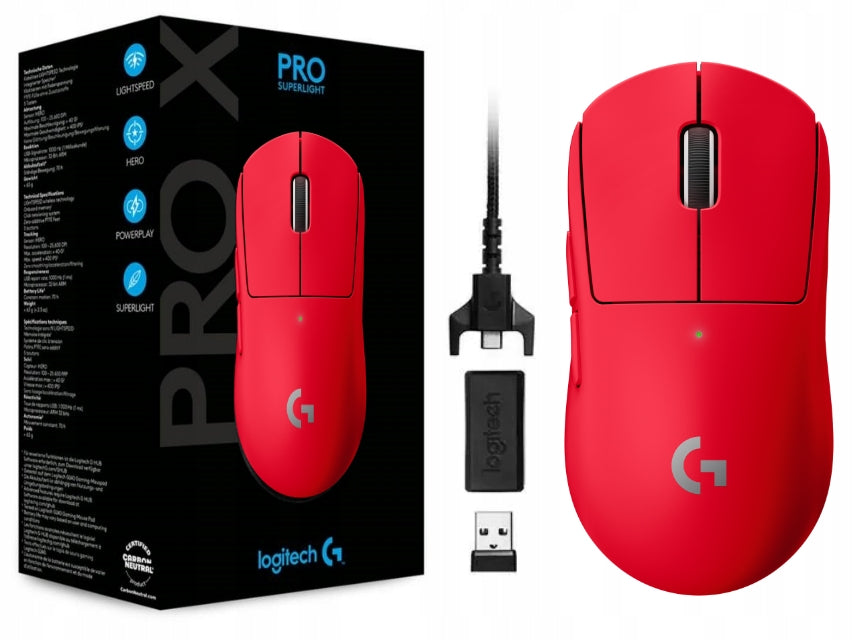 Wireless gaming mouse Logitech G Pro X Superlight HERO 25600 dpi