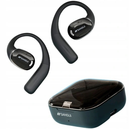 Wireless headphones SANSUI W93 ENC two microphones BLUETOOTH 5.4