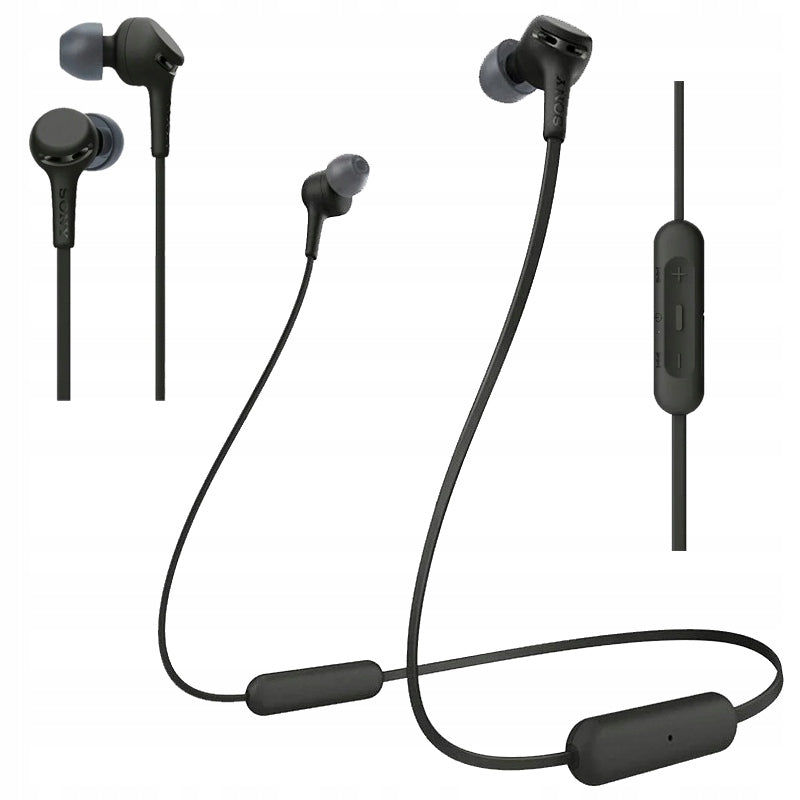 Wireless headphones Sony WI-XB400 black Manufacturer code WI-XB400