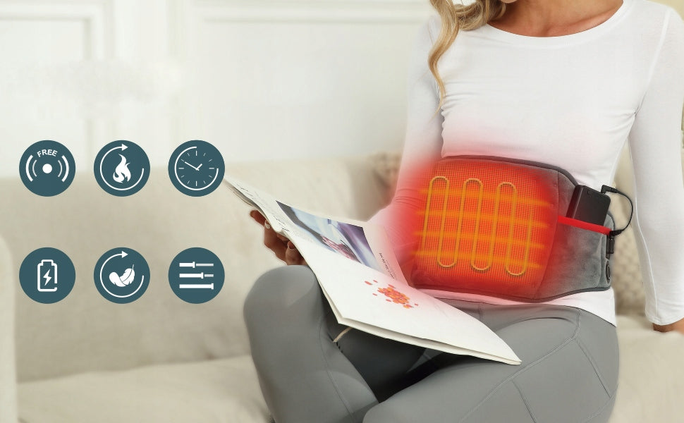 Wireless heating belt Kintiwe HP-A01 grey OUTLET! Packaging status original