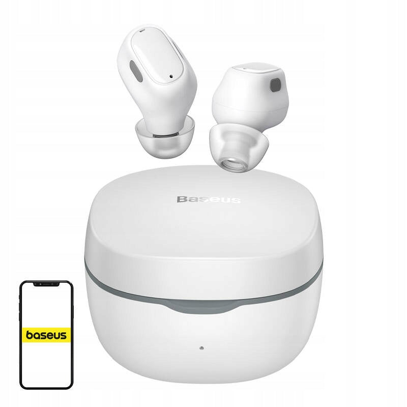 Wireless in-ear headphones Baseus Bowie WM01 Bluetooth 5.3 White Manufacturer code Bowie WM01