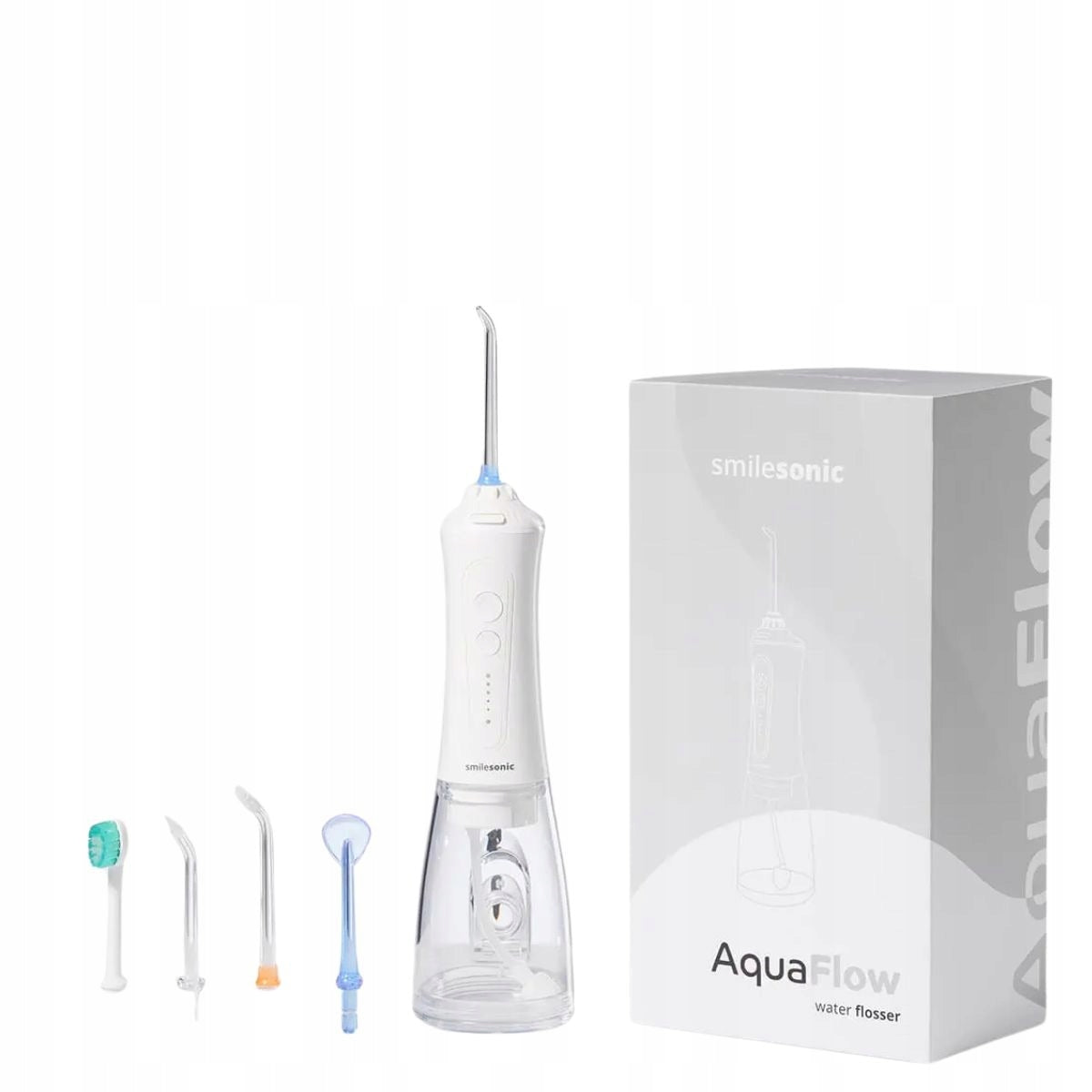 Wireless irrigator SMILESONIC Aquaflow White 300 ml Manufacturer code 5903933063294