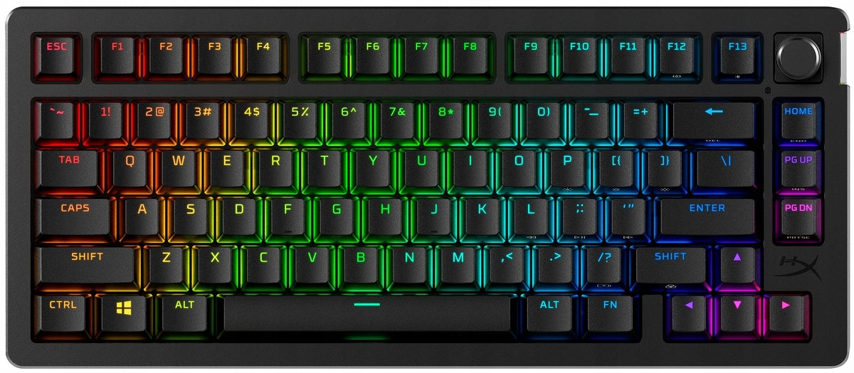 Wireless keyboard HyperX Alloy Rise 75 RGB LED 91Y91AA QWERTY US/PL