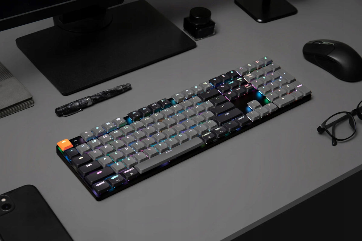 Wireless keyboard Keychron K5 QMK V2 RGB Low Profile Red K5X-H1 Manufacturer code K5X-H1