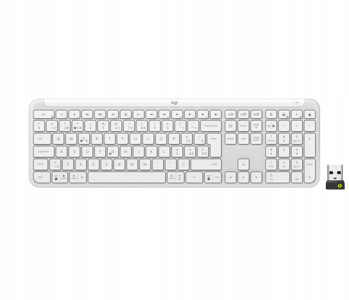 Wireless keyboard LOGITECH Signature Slim K950 Bluetooth + USB BOLT Packaging status original