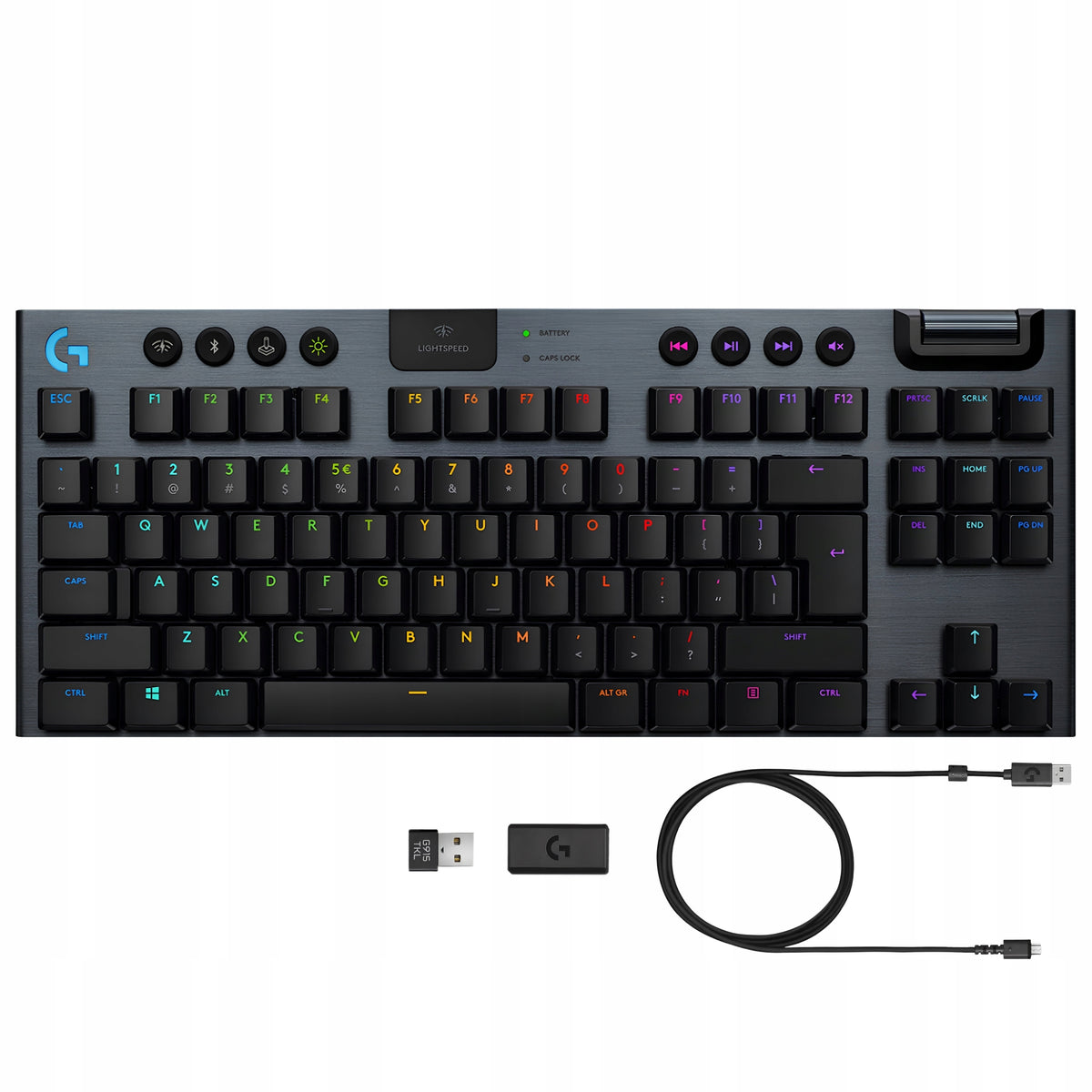 Wireless keyboard Logitech G915 TKL LIGHTSPEED RGB GL CLICKY US'Intl Packaging status original