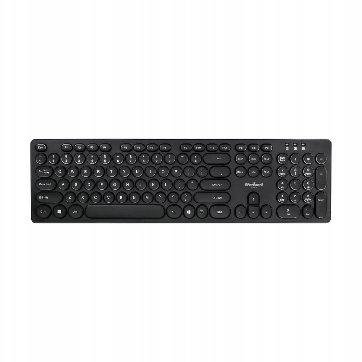 Wireless keyboard Rebel WK100 USB 2.0 membrane keys Packaging status original