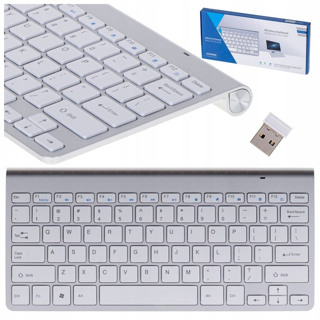Wireless keyboard for multimedia devices