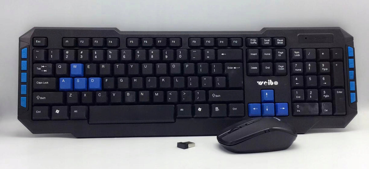 Wireless keyboard + mouse 2.4 GHz – WATERPROOF SET Manufacturer code ZWQG-62
