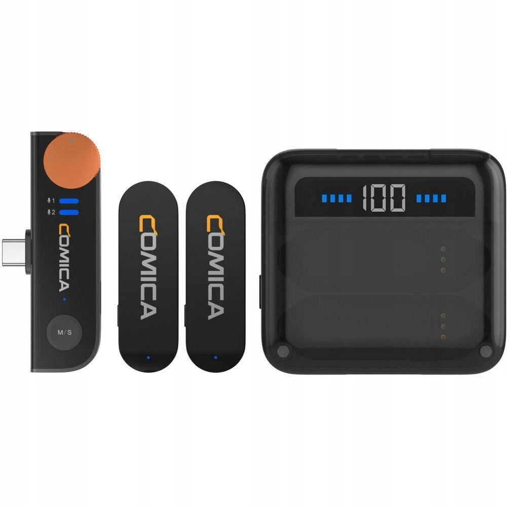 Wireless microphones COMICA VIMO S UC + charging case