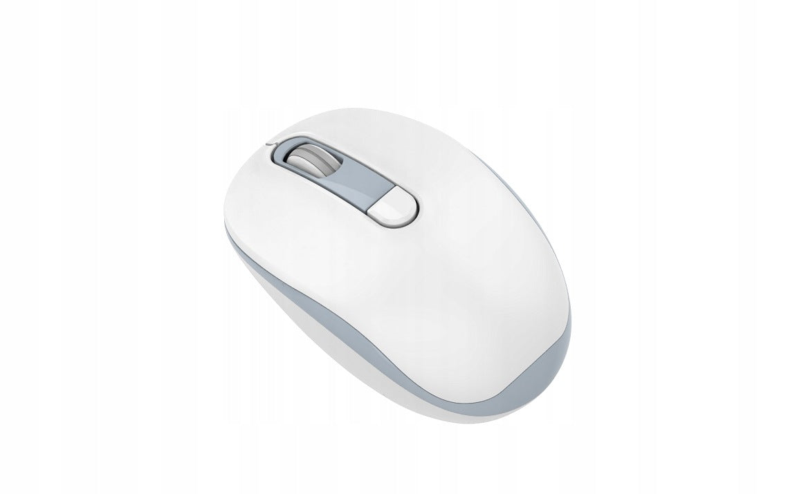 Wireless mouse 1000/1200/1600 DPI White and blue