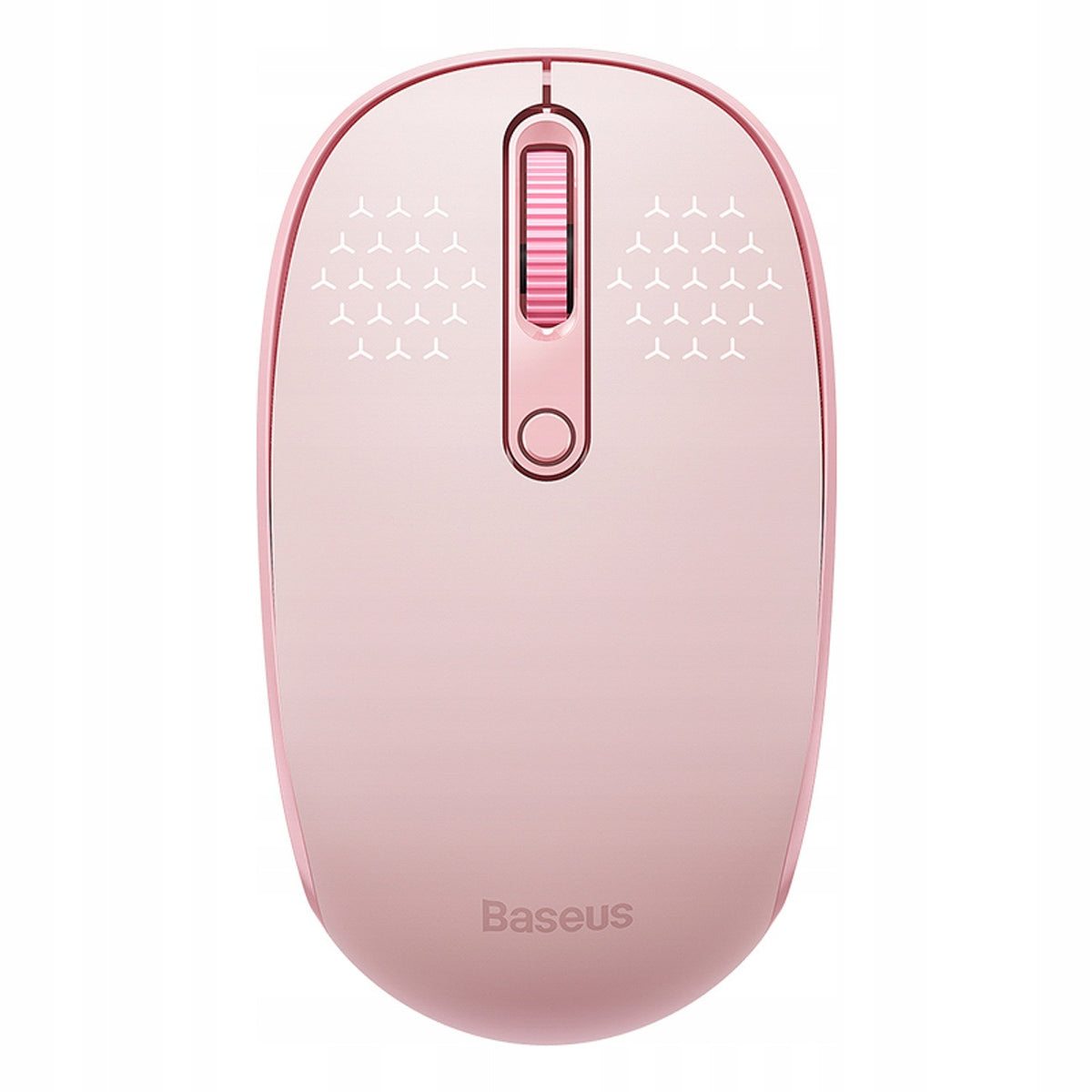 Wireless mouse 3 connectivity modes 2.4GHz Bluetooth 3.0 5.0 F01B - pink
