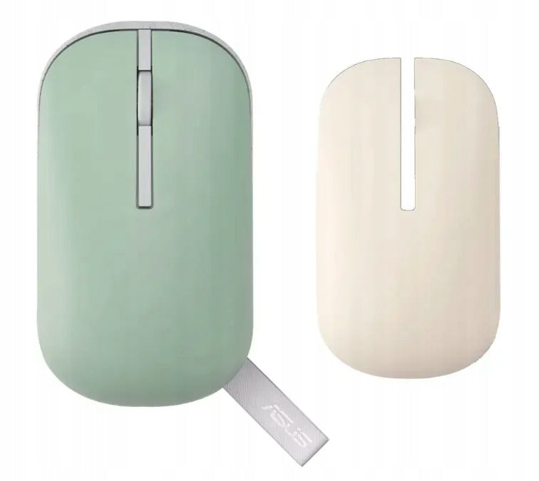 Wireless mouse ASUS Marshmallow MD100 sage/beige Two Overlays