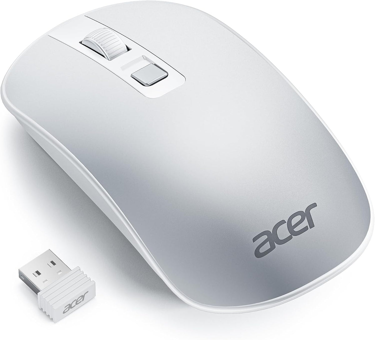 Wireless mouse Acer OMR242 optical sensor silver.