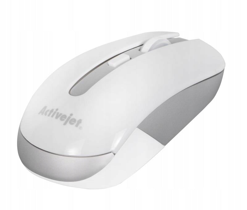 Wireless mouse Activejet AMY-320WS Color white