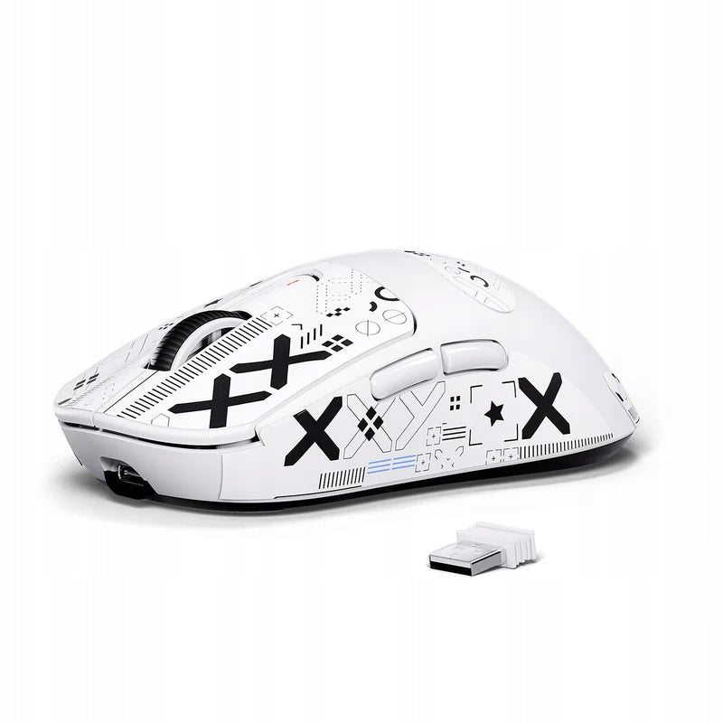Wireless mouse | Attack Shark X3 WHITE | Grip Tape Manufacturer code X3 Biała