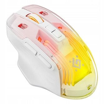 Wireless mouse Defender ASTRO ELITE GM-056 transparent optical 3200 Color white