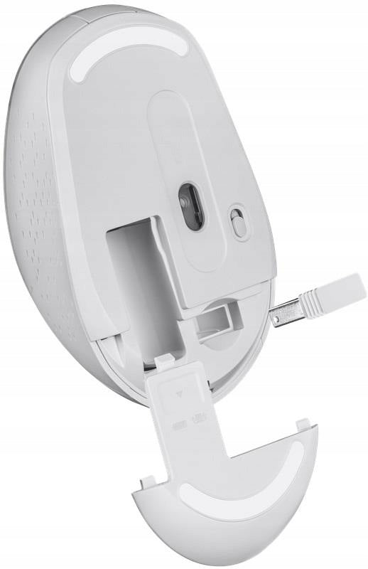 Wireless mouse Defender AURIS MB-027 optical silent 1600 DPI white Packaging status original