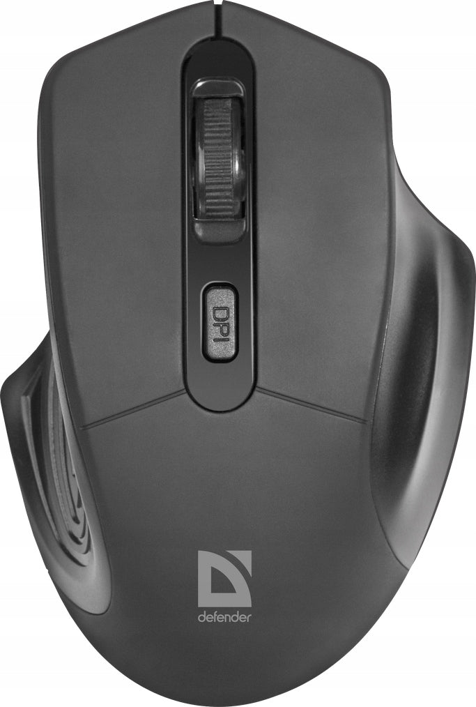 Wireless mouse Defender DATUM MB-345 optical 1600dpi 4P black