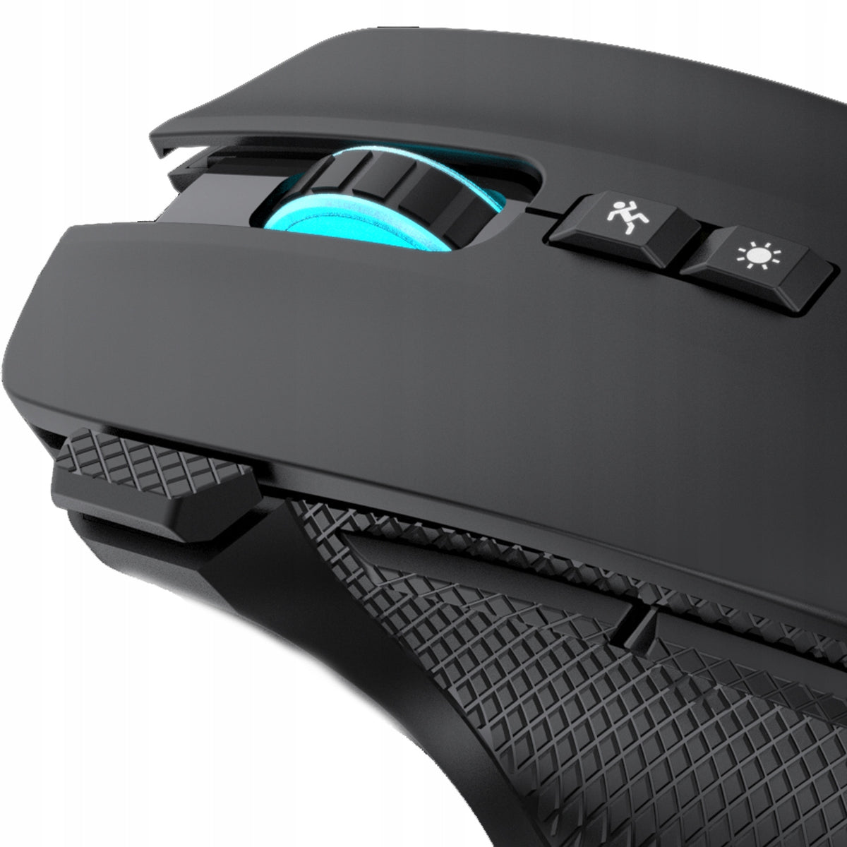 Wireless mouse Defender THUNDER GM-213 optical 1600dpi black RGB Packaging status original