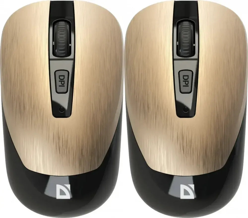 Wireless mouse Defender Wave MM-995 RF optical gold x2