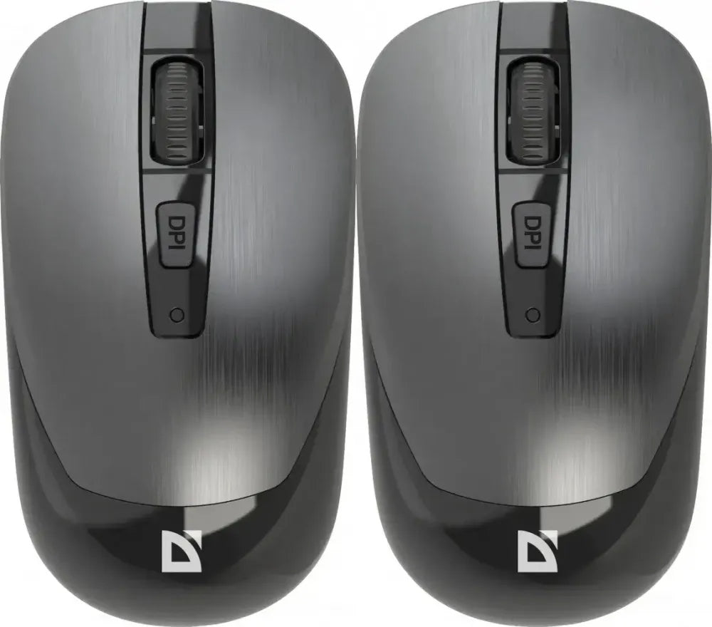 Wireless mouse Defender Wave MM-995 RF optical silver x2