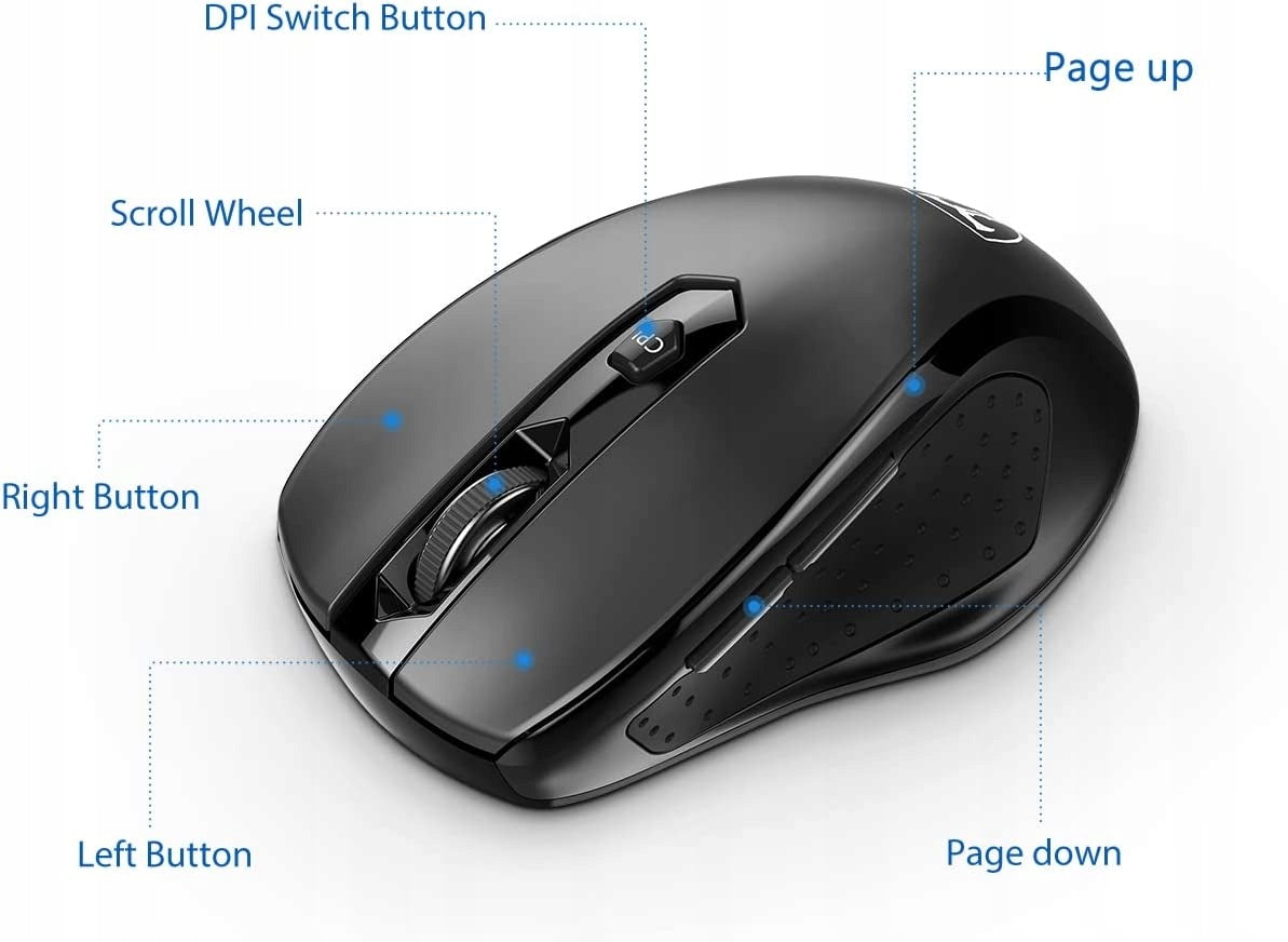 Wireless mouse Easterntimes Tech D-09 optical sensor Manufacturer code 8057