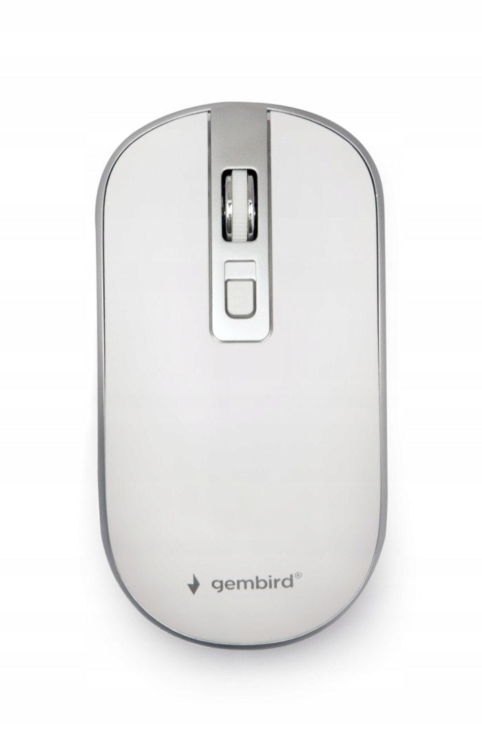 Wireless mouse Gembird MUSW-4B-06-WS (white-silver)