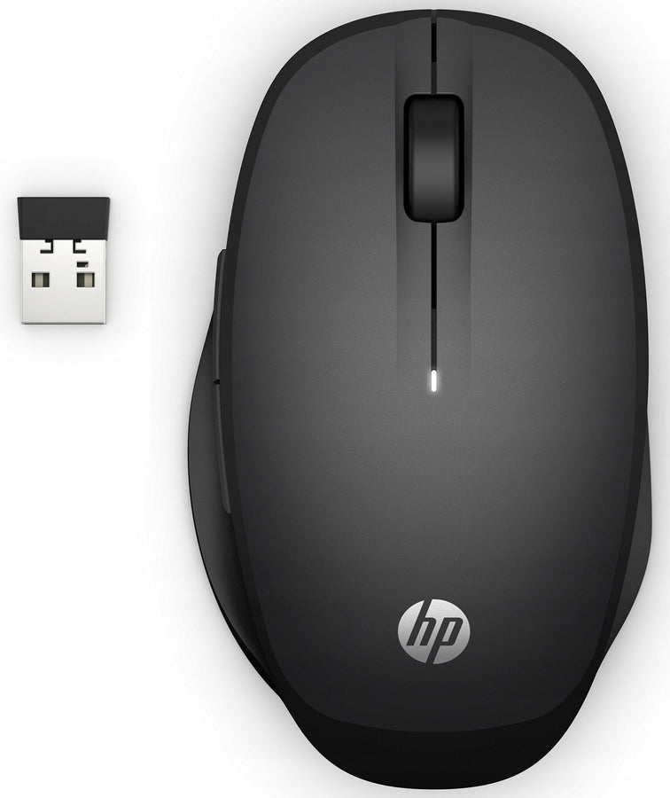 Wireless mouse HP 300 Dual Mode Black Bluetooth USB receiver 6CR71AA
