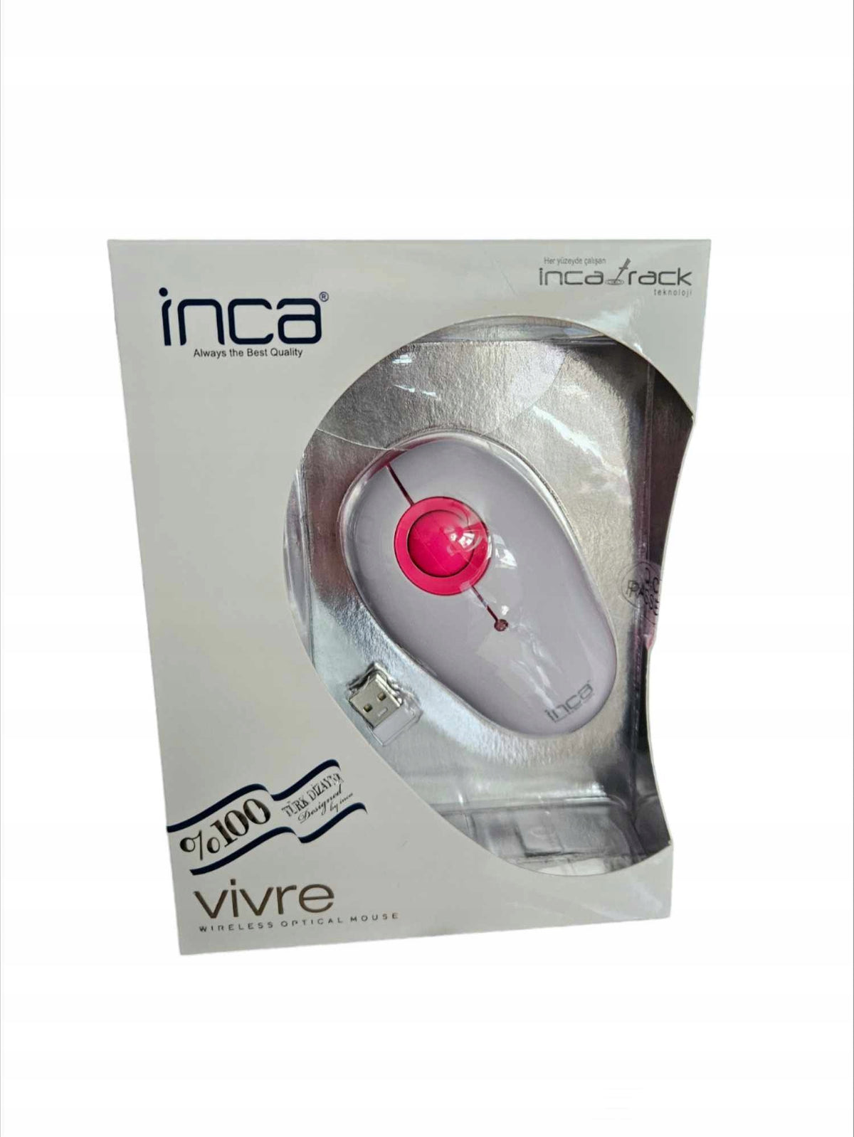 Wireless mouse Inca VIVRE optical sensor