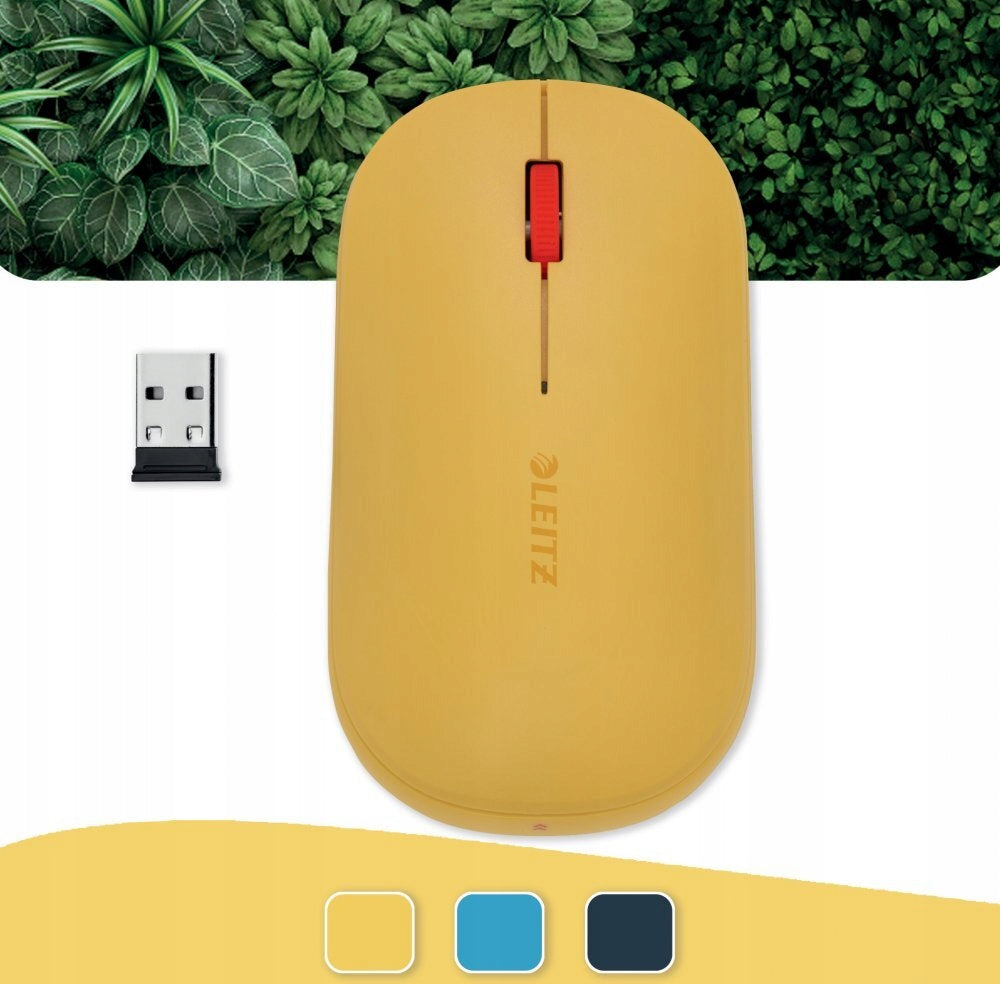 Wireless mouse LEITZ Cosy yellow x2 Manufacturer Leitz