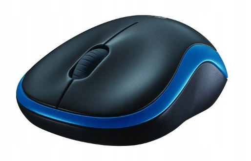 Wireless mouse LOGITECH M185 blue / Poland DISTRIBUTION Packaging status original
