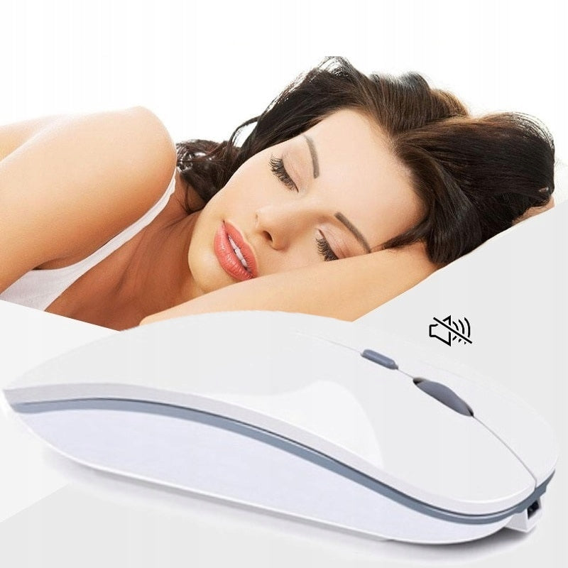 Wireless mouse LogiK thin quiet ergonomic 1600 dpi white|USB Manufacturer code LM5000N5BKL