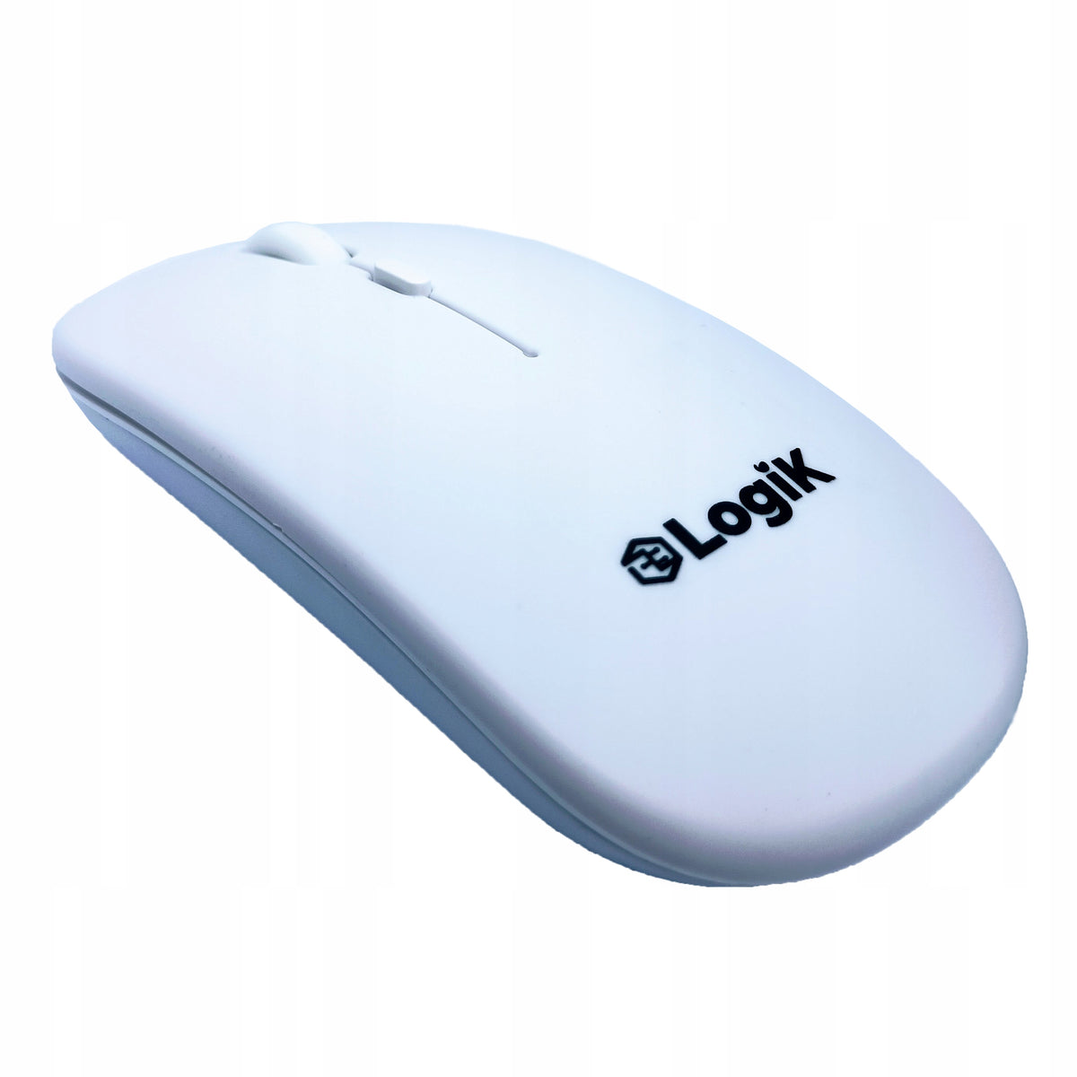 Wireless mouse LogiK thin quiet ergonomic 1600 dpi white|USB