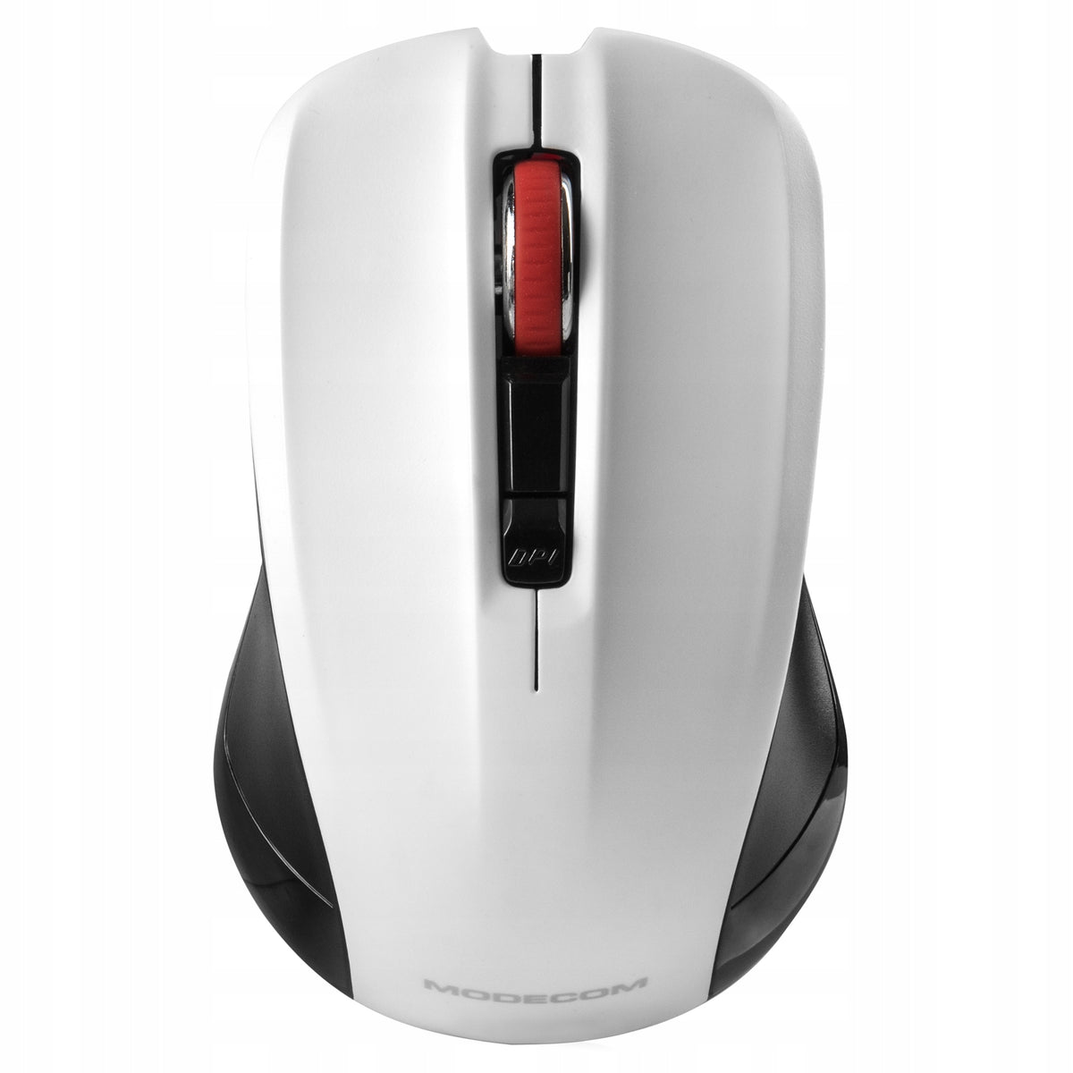 Wireless mouse MODECOM WM9.1 white optical large range low weight Packaging status original