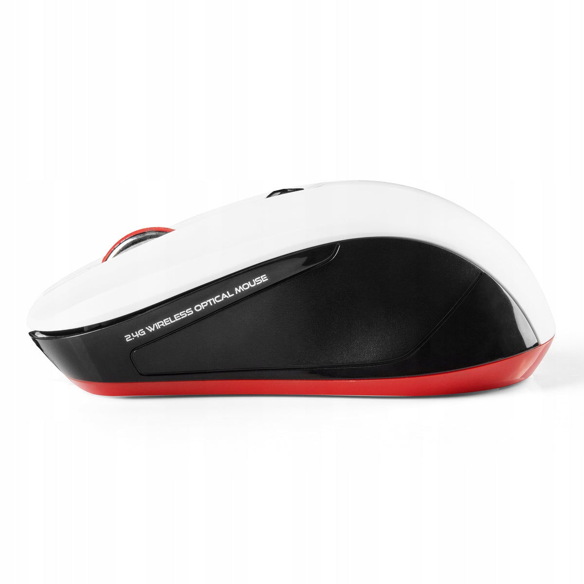 Wireless mouse MODECOM WM9.1 white optical large range low weight