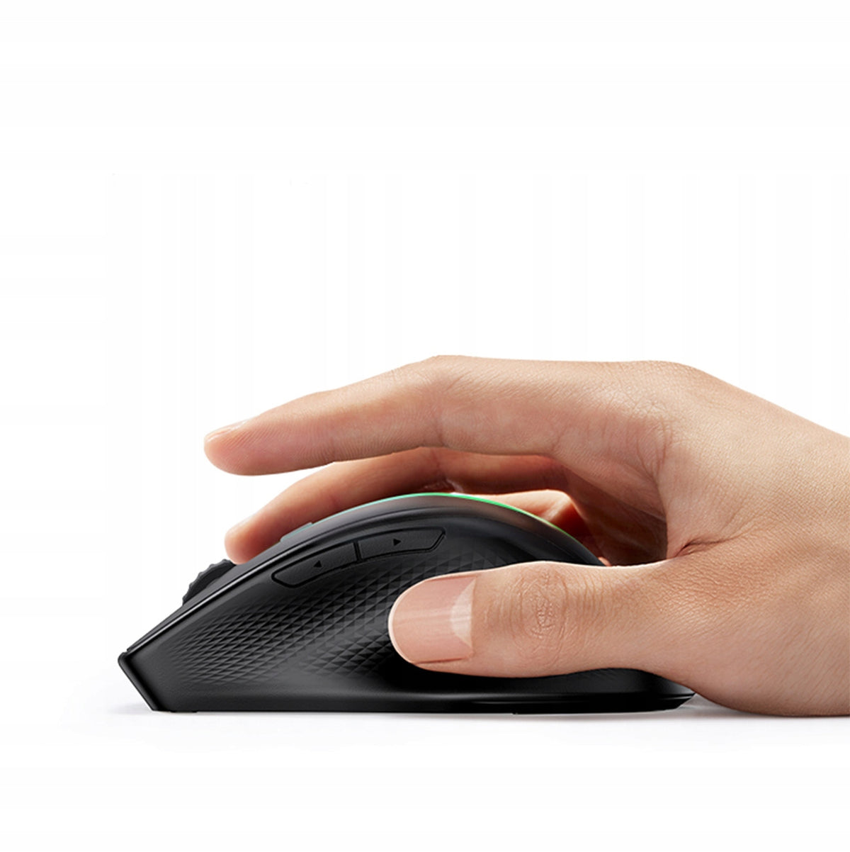 Wireless mouse MU101 bluetooth 2.4 GHz ergonomic blue Model MU101